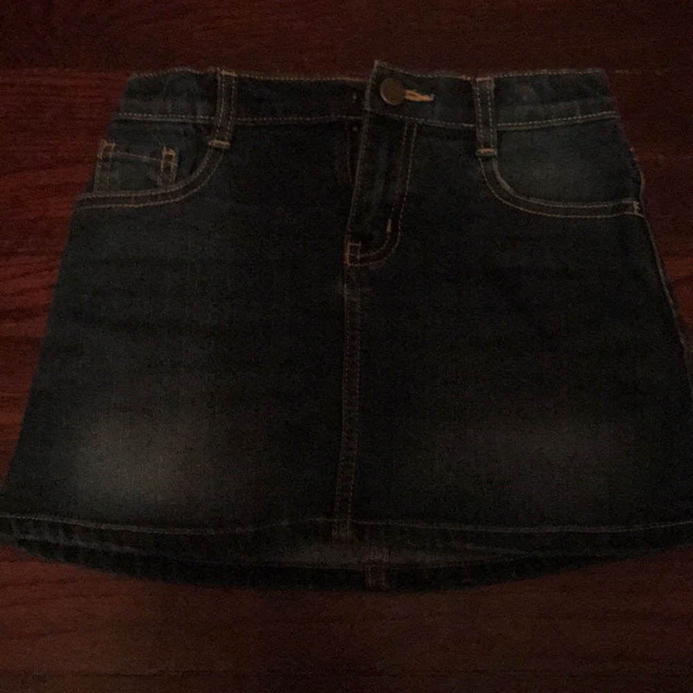 Jean skirt for girl size:6